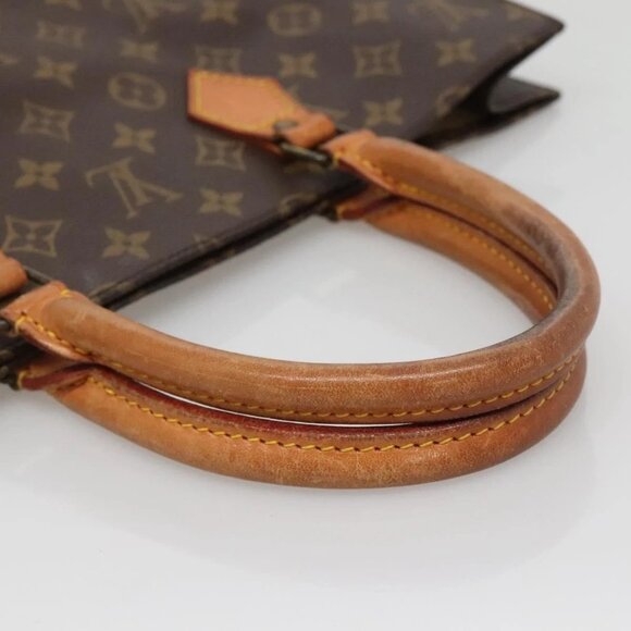 LOUIS VUITTON Monogram Sac Plat Hand Bag M51140 LV Auth 142198 - Picture 8 of 16